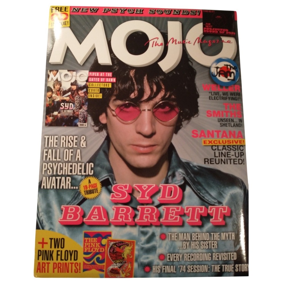 Mojo Magazine June 2016 Syd Barrett Pink Floyd The Jam Santana The Smiths 271